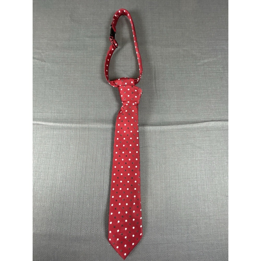 A Child's Place Boys Red Polka Dot Tie 24 Mos-4T